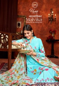 Harshit Malvika Pure Cambric Cotton Dress Materials